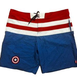 Disney Marvel Board shorts, CAPTAIN America Men’s size 2XL